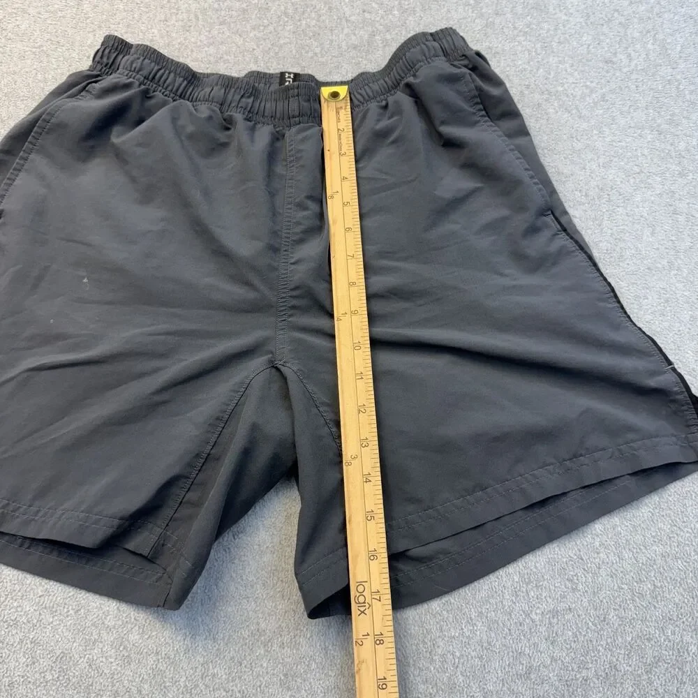 Under Armour Shorts Mens L Run Fitted Athletic Lined Comfort Waist Drawstring *